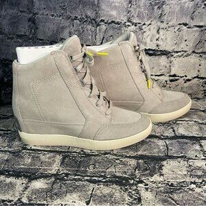 Sorel 8.5 Out N About Dove Quarry Waterproof Wedges Boots Bootie